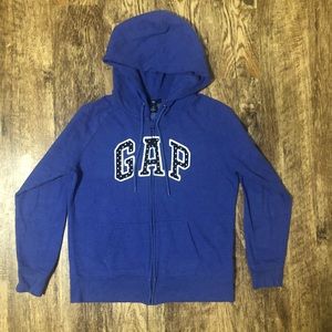 Gap Sweatshirt Logo Zip Hoodie